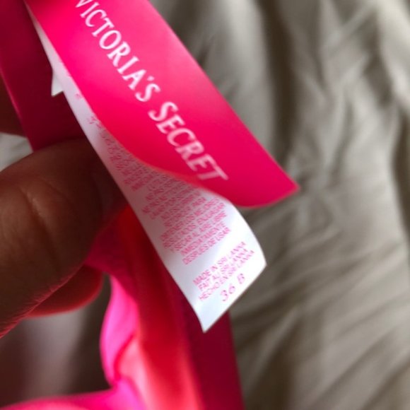 Hot Pink VS Swim Top - Picture 2 of 3